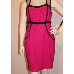 Magenta cocktail dress